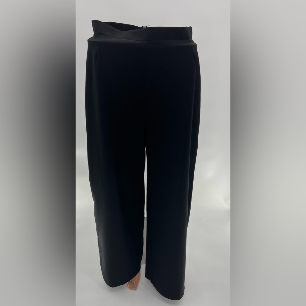 Boohoo Women's Solid Color Wide-leg Casual Pant Size 8